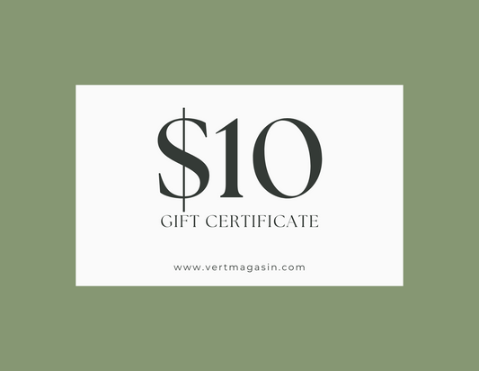 VERT Magasin Gift Card
